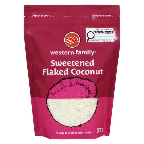 Western Family - Sweetened Flaked  Coconut