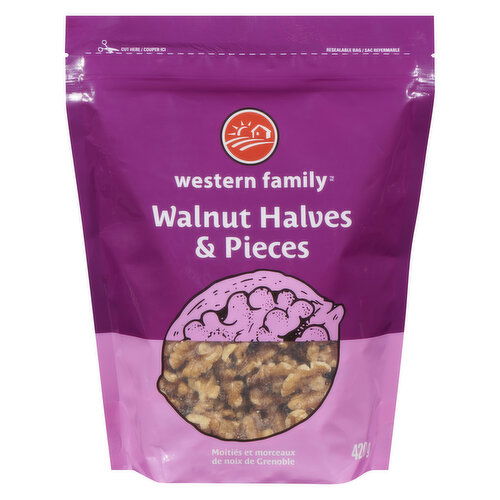 Western Family - Walnuts Halves & Pieces