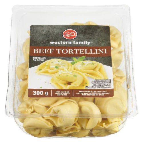 Western Family - Beef Tortellini, Fresh