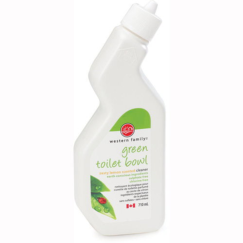 Western Family - Green Toilet Bowl Cleaner Zesty Lemon Scent