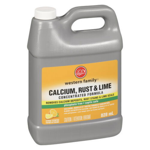 Western Family - Calcium Rust & Lime Concentrated Formula