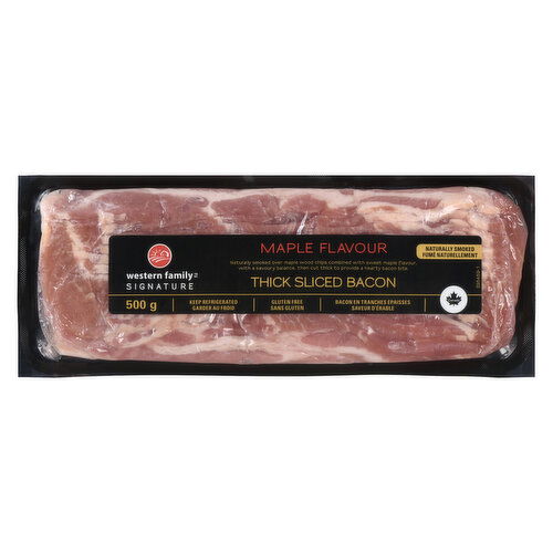 Western Family - Signature Maple Flavour Thick Sliced Bacon