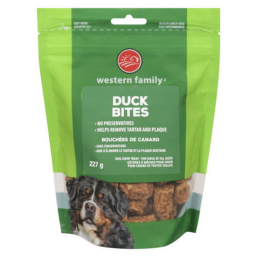 Western Family - Natural Duck Bites - European