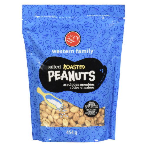 Western Family - Peanuts Roasted & Sea Salted