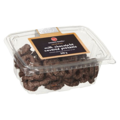 Western Family - Milk Chocolate Covered Pretzels, Grab N'Go