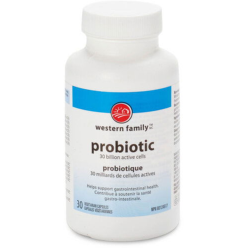 Western Family - Probiotic 30 billion active cells Capsules