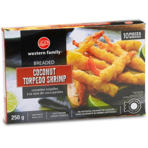 Western Family - Coconut Torpedo Shrimp