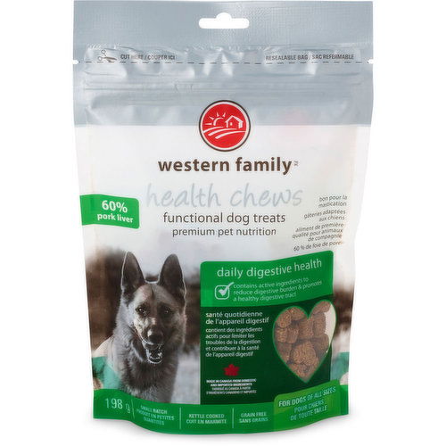 Western Family - WF Sig Digestive Health Dog Treats