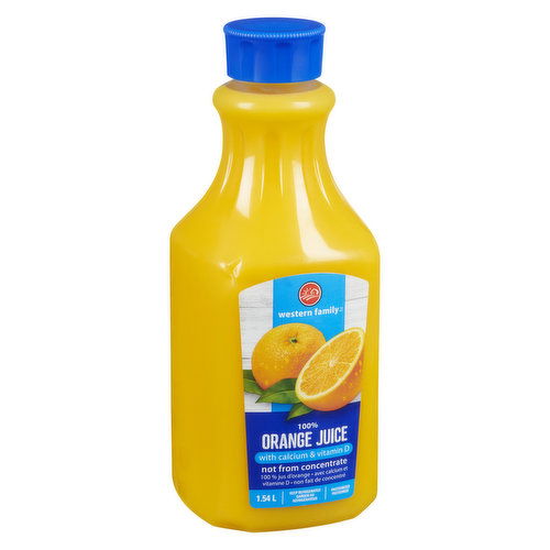 Western Family - Orange Juice with Calcium & Vitamin D