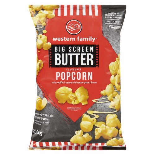 Western Family - Big Screen Butter Popcorn