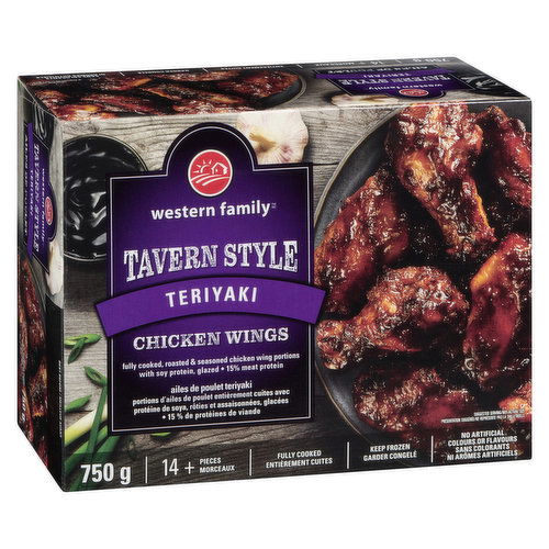 Western Family - Tavern Style Chicken Wings - Teriyaki