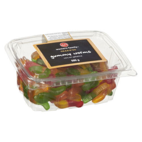 Western Family - Gummy Worms, Grab N'Go