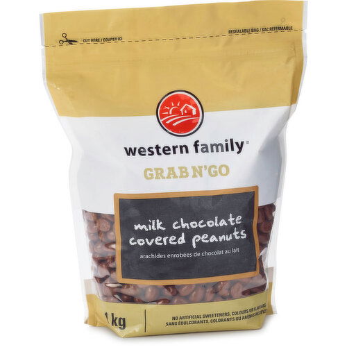 Western Family - Milk Chocolate Covered Peanuts