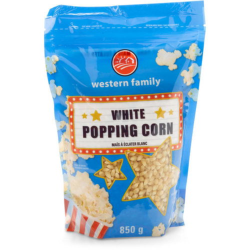 Western Family - White Popping Corn