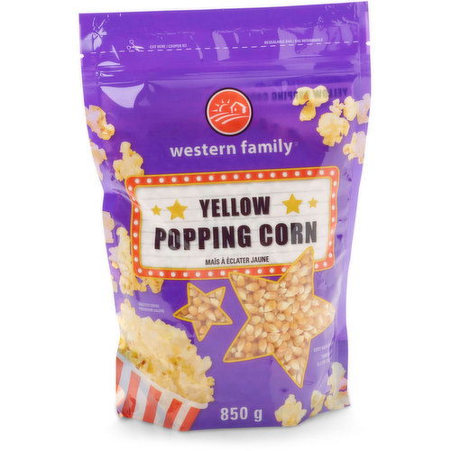 Western Family - Yellow Popping Corn