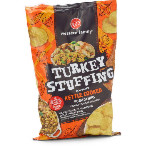 Western Family - Turkey Stuffing Kettle Chips