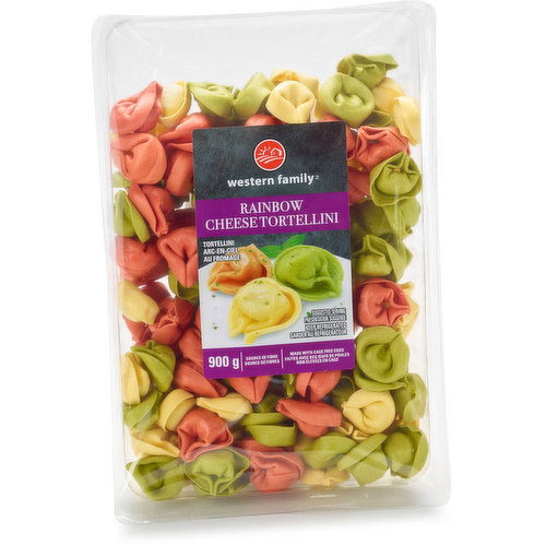 Western Family - Rainbow Cheese Tortellini