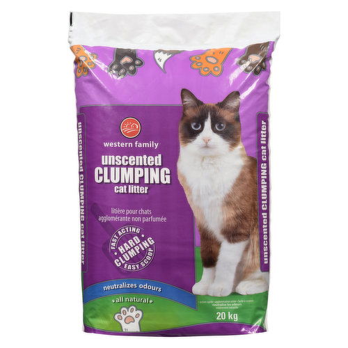 Western Family - Clumping Cat Litter, Unscented