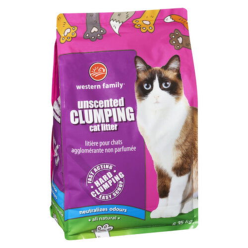 Western Family - Unscented Clumping Cat Litter