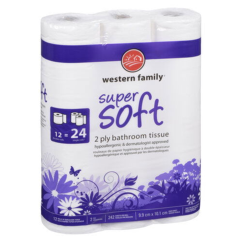 Western Family - Western Family Soft Dbl 12-24Roll