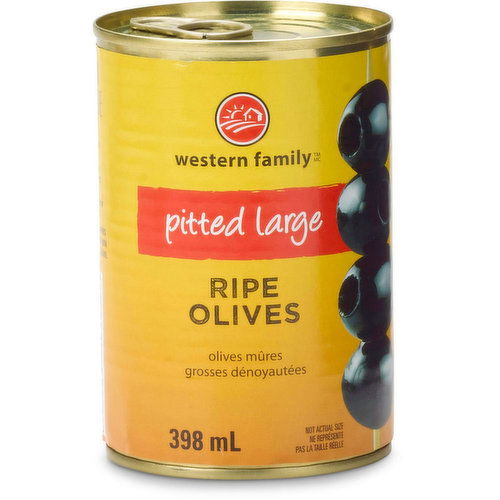 Western Family - Pitted Large Ripe Olives