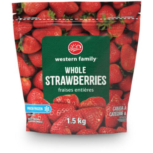 Western Family - Whole Strawberries