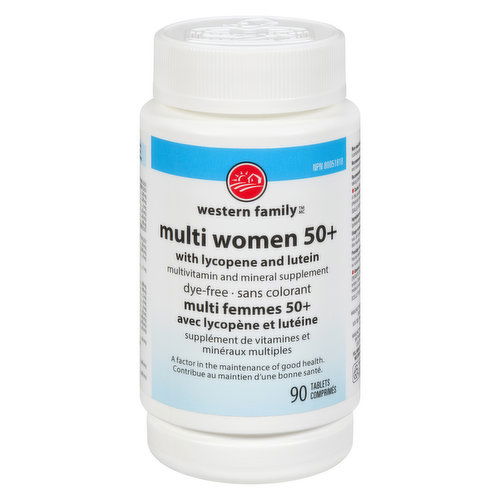 Western Family - Multi Vitamin Women 50+