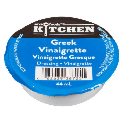 Save-On-Foods - Kitchen Greek Vinaigrette Dressing