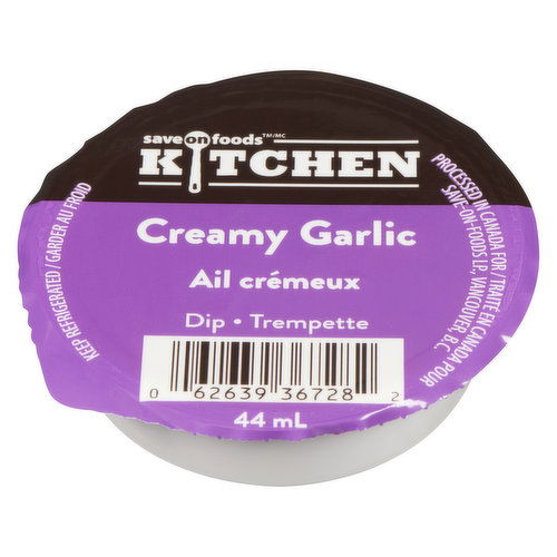 Save-On-Foods - Kitchen Creamy Garlic Dip