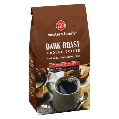 Western Family - Dark Roast Ground Coffee