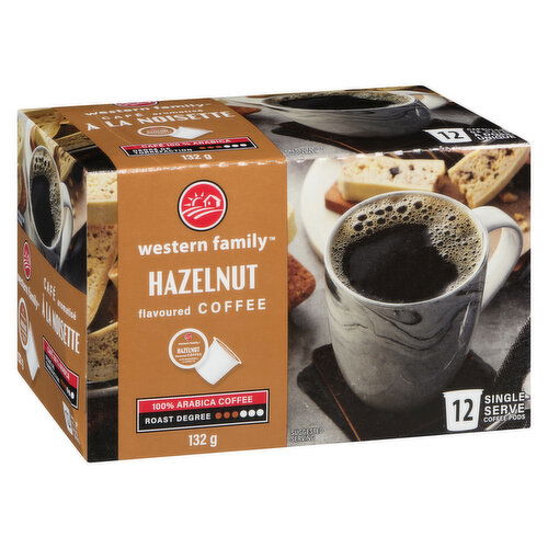 Western Family - Hazelnut Coffee Pods