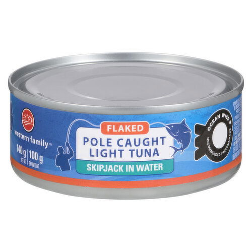 Western Family - Flaked  Pole Caught Light Tuna, Skipjack in Water