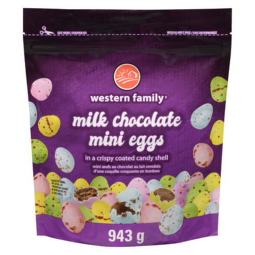 Western Family - Milk Chocolate Mini Egg