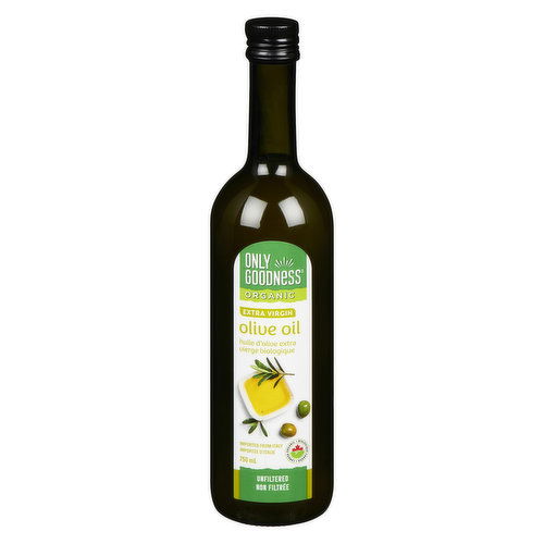 Only Goodness - Extra Virgin Olive Oil, Unfiltered