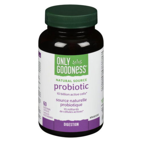 Only Goodness - Natural Source Probiotic Supplements