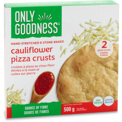 Only Goodness - Cauliflower Pizza Crusts