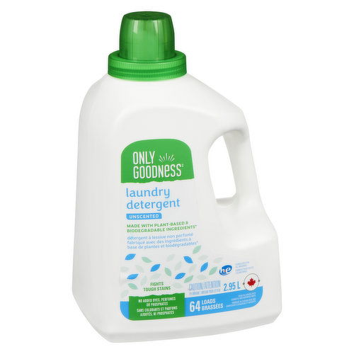 Only Goodness - Laundry Detergent, Unscented