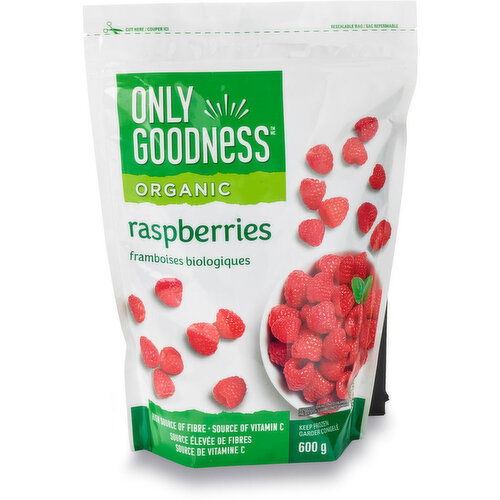 Only Goodness - Organic Raspberries