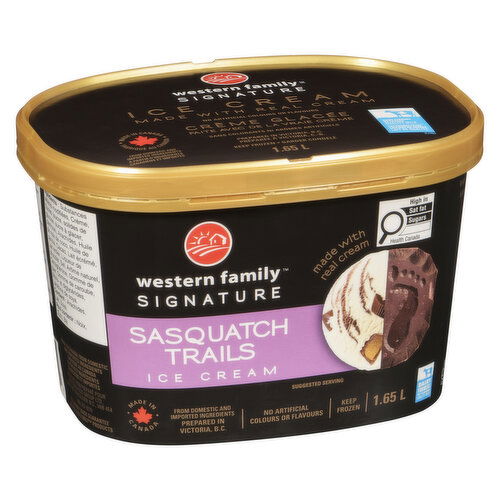 Western Family - Signature Sasquatch Trails Ice Cream