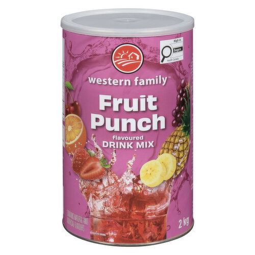 Western Family - Fruit Punch Drink Mix