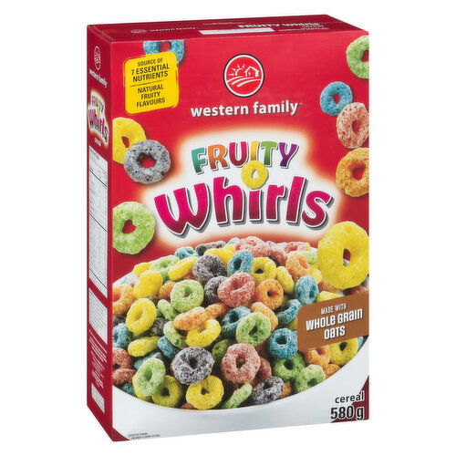 Western Family - Fruity Whirls Cereal