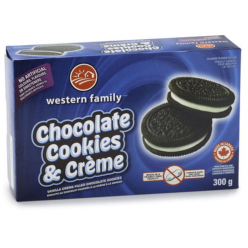 Western Family - Chocolate Cookies & Creme Cookies