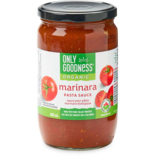 Only Goodness - Organic Pasta Sauce, Marinara