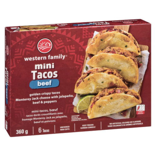 Western Family - Beef Mini Tacos