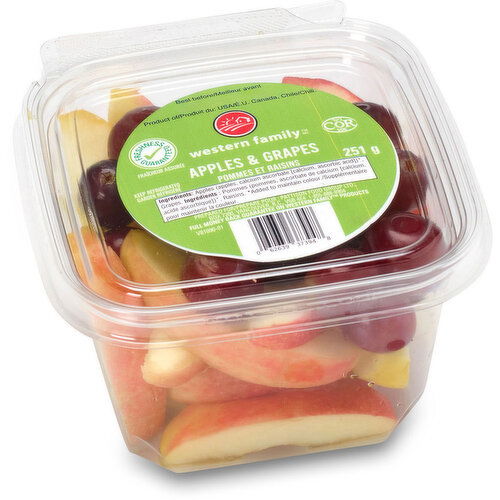 Western Family - Apples & Grapes