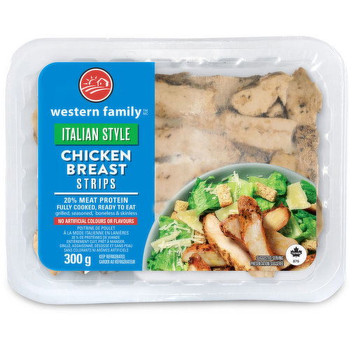 Western Family - Italian Style Chicken Breast Strips