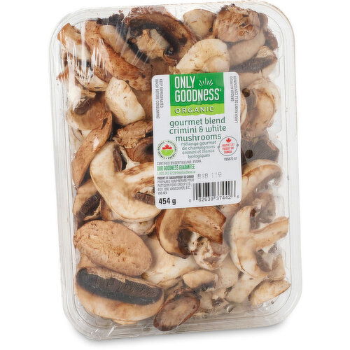 Only Goodness - Organic Gourmet Blend Crimini & White Mushrooms