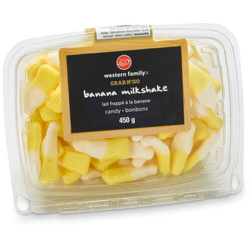 Western Family - WF Grab N Go Banana Milkshake Tub