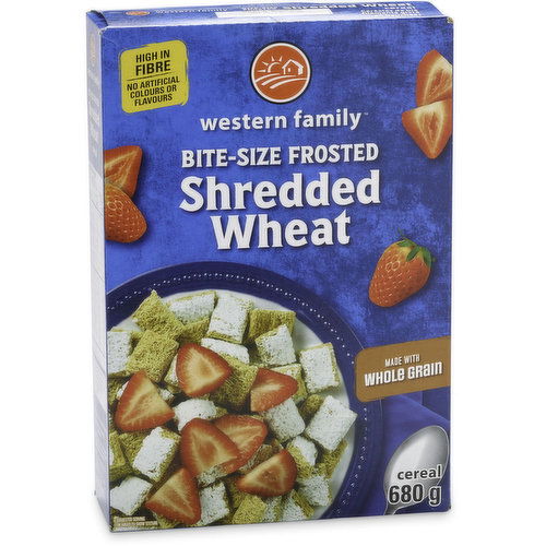 Western Family - Bite Size Frosted Shredded Wheat