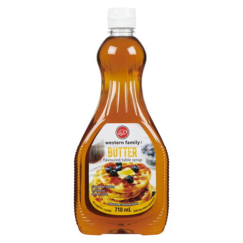 Western Family - Butter Flavoured Pancake Syrup